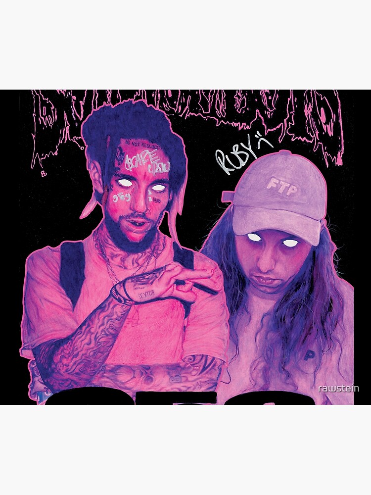 Discover Suicideboys Signed Purple Haze Tapestry