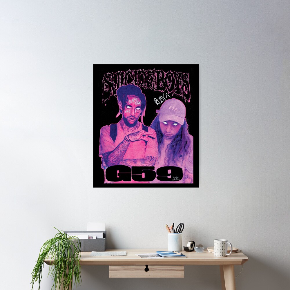 Suicideboys Signed Purple Haze Poster