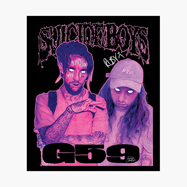 Suicideboys Signé Purple Haze Impression photo