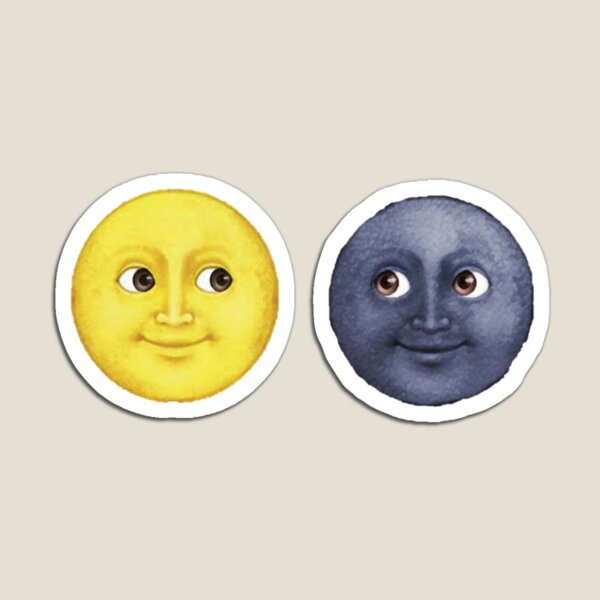 Item preview, Moon emojis designed and sold by Rain R.
