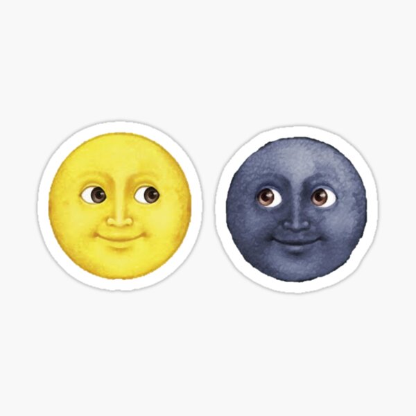 Item preview, Moon emojis designed and sold by Rain R.