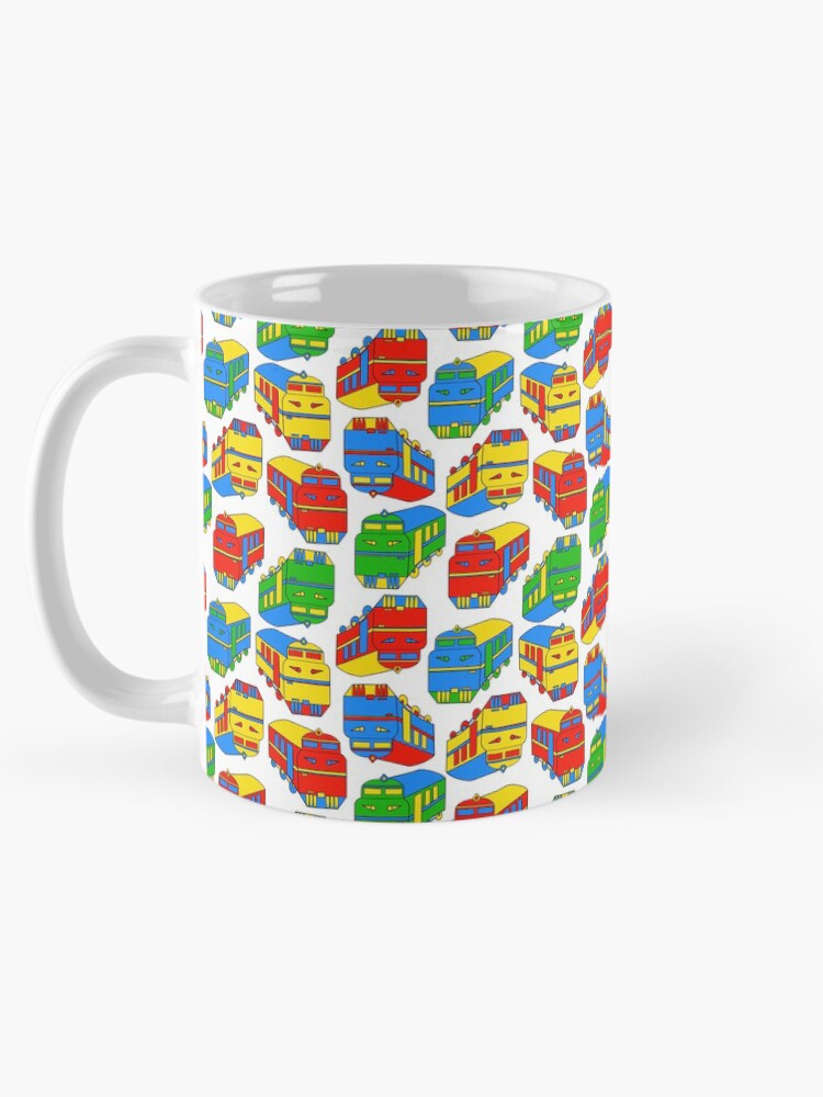 Thumbnail 5 of 6, Coffee Mug, Train Ride designed and sold by NickiPost.
