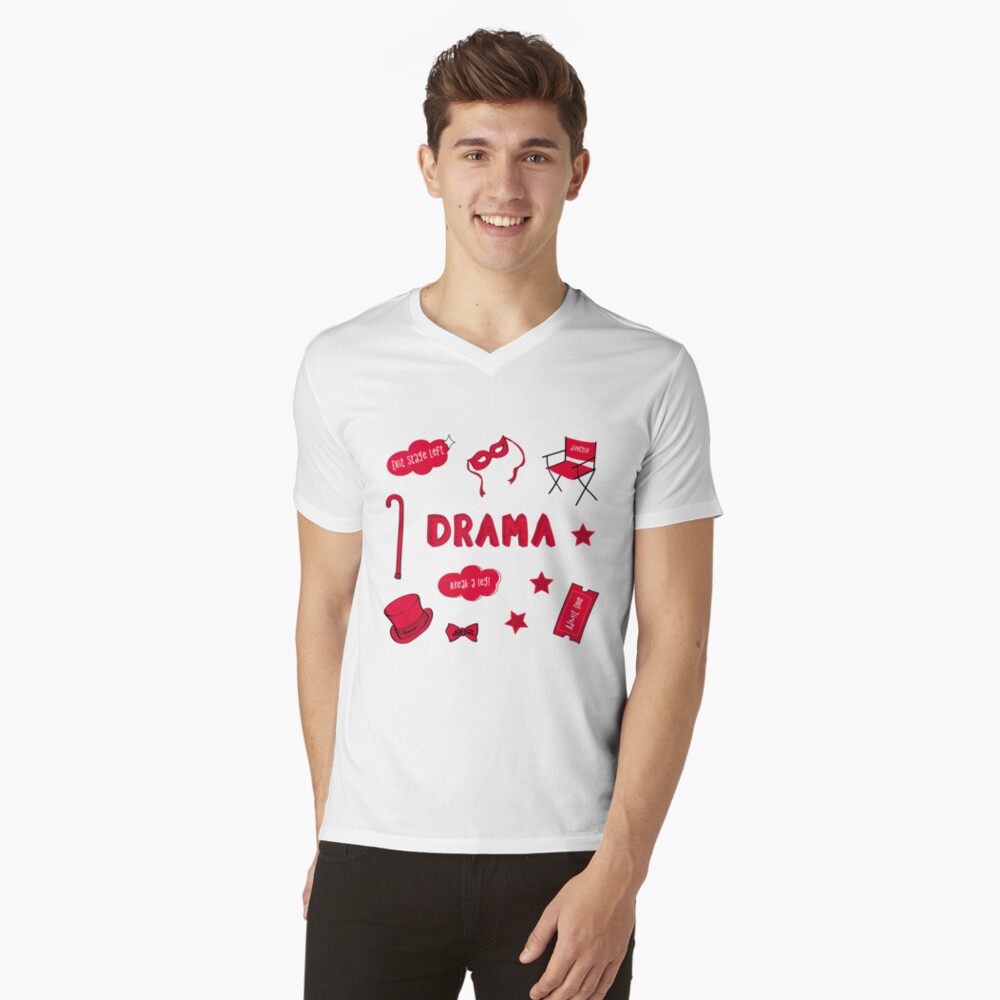 Item preview, V-Neck T-Shirt designed and sold by The-Goods.