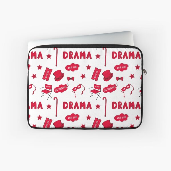 Item preview, Red Drama School Subject Sticker Pack designed and sold by The-Goods.