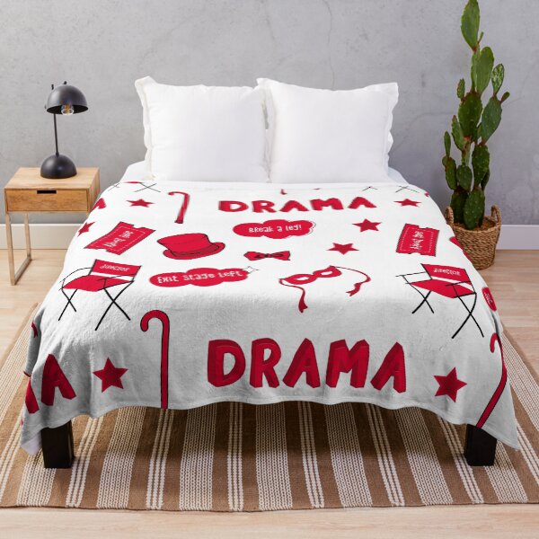 Item preview, Red Drama School Subject Sticker Pack designed and sold by The-Goods.