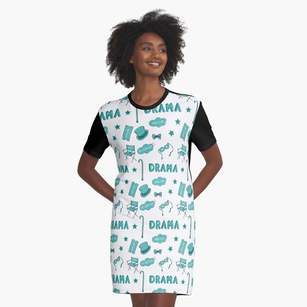 Item preview, Graphic T-Shirt Dress designed and sold by The-Goods.