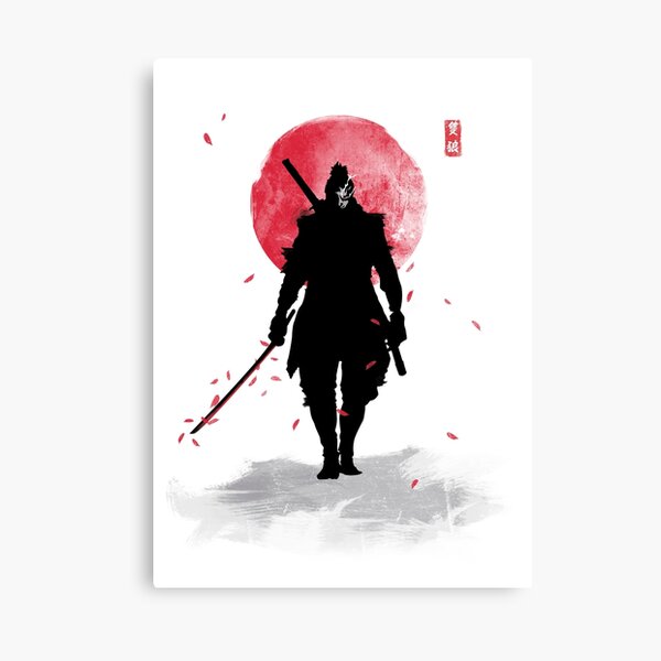 One Armed Wolf Canvas Print