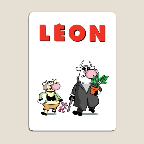Artikelvorschau, Leon Film Cartoon Kuh entworfen und verkauft von faruk bayraktar.