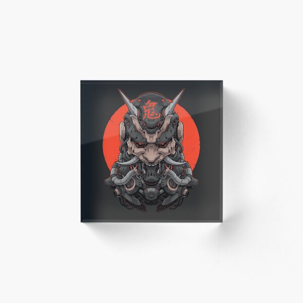 ONI MECHA - BLACKOUT VER. Acrylic Block