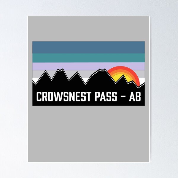 Item preview, CROWSNEST PASS ALBERTA designed and sold by MandWthings.
