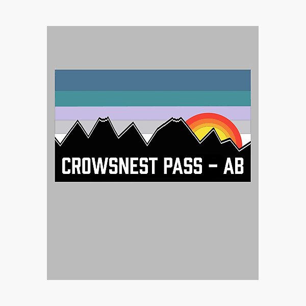 Item preview, CROWSNEST PASS ALBERTA designed and sold by MandWthings.