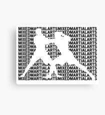 Mixed Martial Arts Cage Fighting Canvas Print