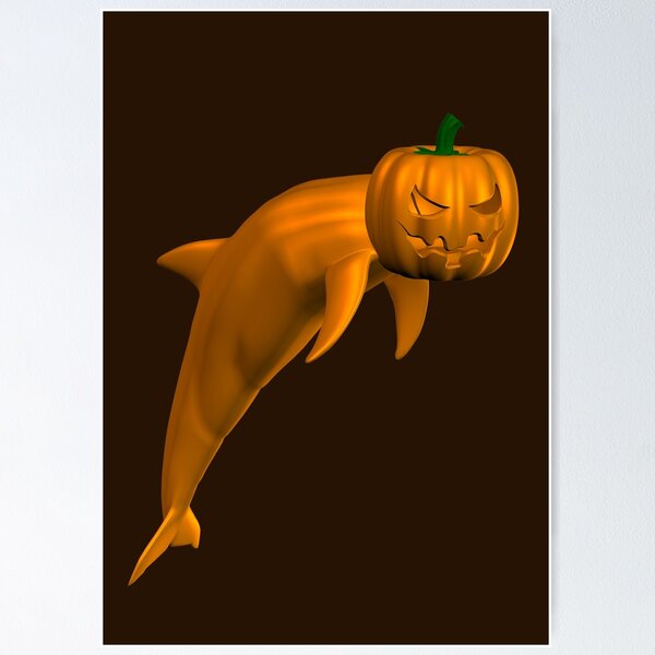 Item preview, Weird Halloween Dolphin designed and sold by Mythos57.