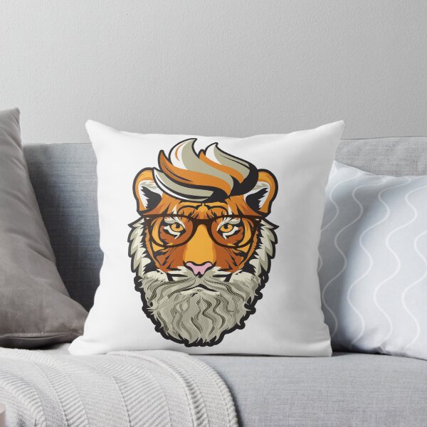 Item preview, Hipster tiger designed and sold by clad63.