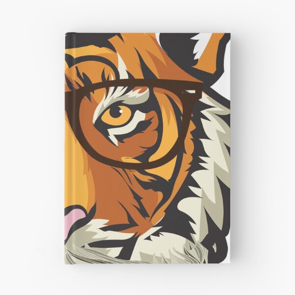Item preview, Hipster tiger designed and sold by clad63.