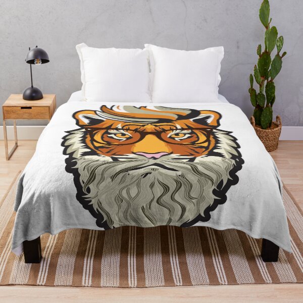 Item preview, Hipster tiger designed and sold by clad63.
