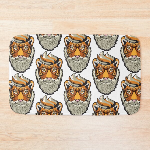 Item preview, Hipster tiger designed and sold by clad63.