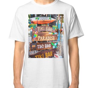 tiki bar tshirt