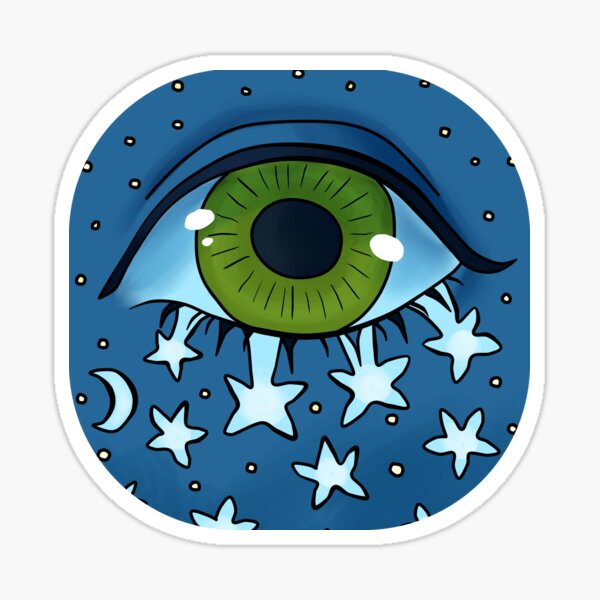 Stars In Your Eyes Sticker