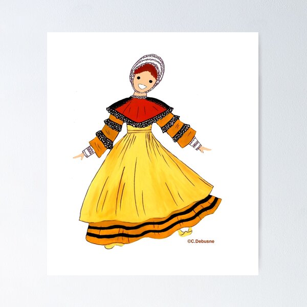 Item preview, Costume of BOURGOGNE, France designed and sold by Catherine Debusne.