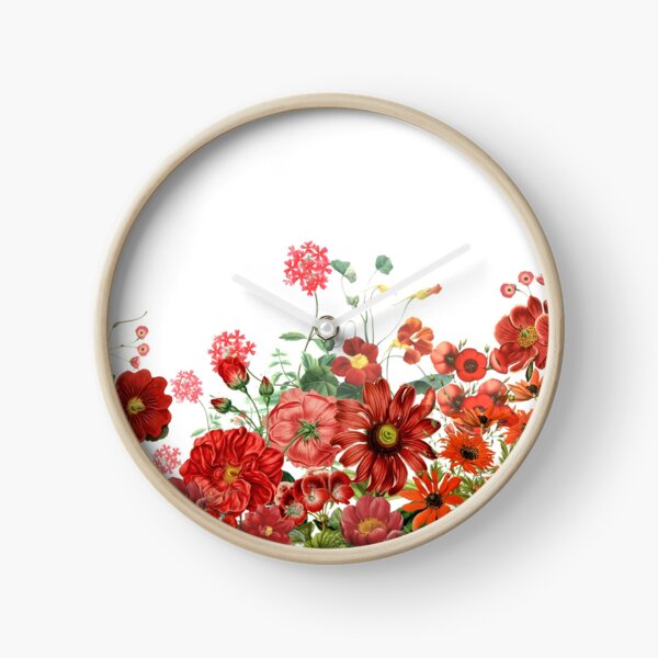 Item preview, Pierre Joseph Redouté - Most beautiful red flower meadow  Botanical Garden designed and sold by UtArt.