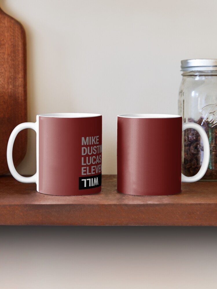 Mike& Lucas& Dustin& Eleven& Will Stranger Things Inspired Tea/Coffee Mug 