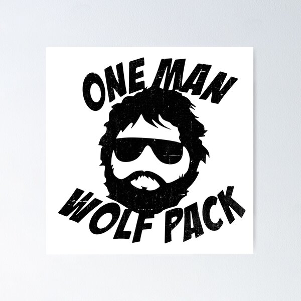 Item preview, Hangover One Man Wolfpack designed and sold by RagingElton.