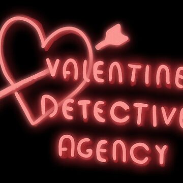 Imagen de la obra Agencia de detectives de San Valentín letrero de neón de freedri