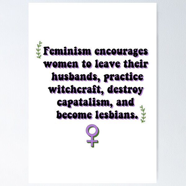 Item preview, feminism :) designed and sold by NineClouds.