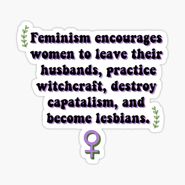 Item preview, feminism :) designed and sold by NineClouds.