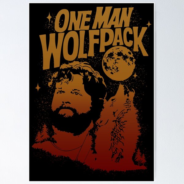 Item preview, Hangover One Man Wolfpack designed and sold by RagingElton.