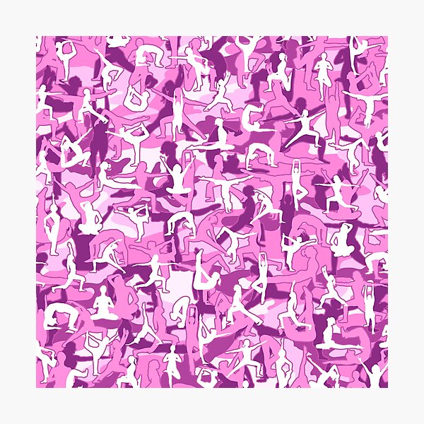 Artikelvorschau, Yoga Harmony Camo ROSA entworfen und verkauft von GrandeDuc.