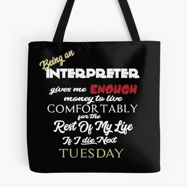 Item preview, Being an Interpreter designed and sold by AshStore.