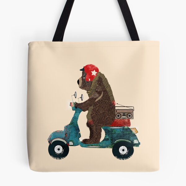 Item preview, scooter bear designed and sold by bri-b.