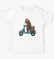 scooter bear Kids Tee