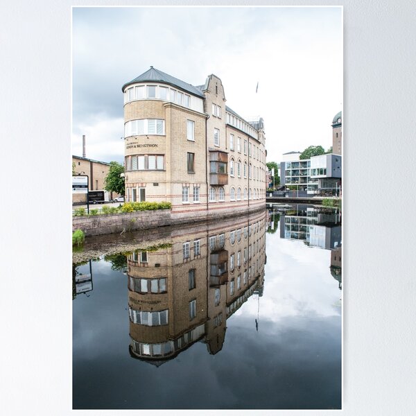 Item preview, Reflection in river Viskan designed and sold by frommyhorizon.