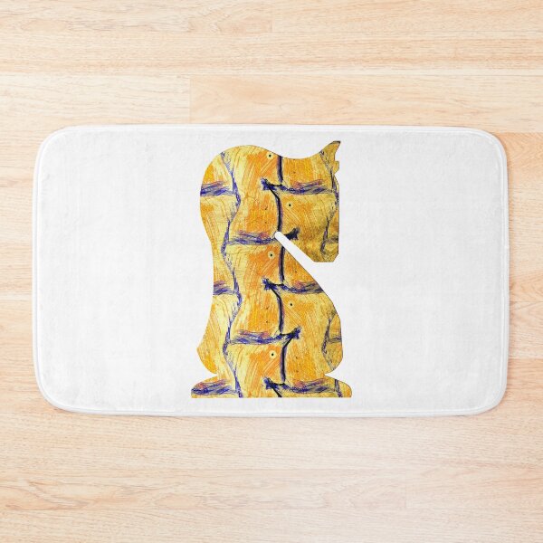 Item preview, Nested Golden Chess Knights designed and sold by weavernap.