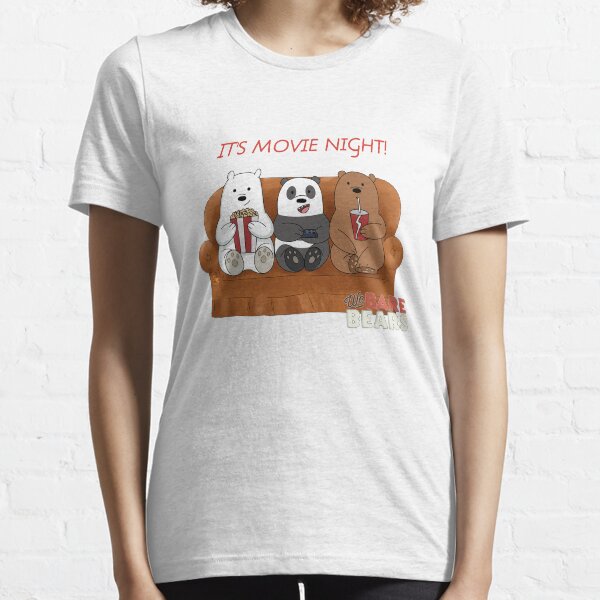 We Bare Bears Movie Night Essential T-Shirt
