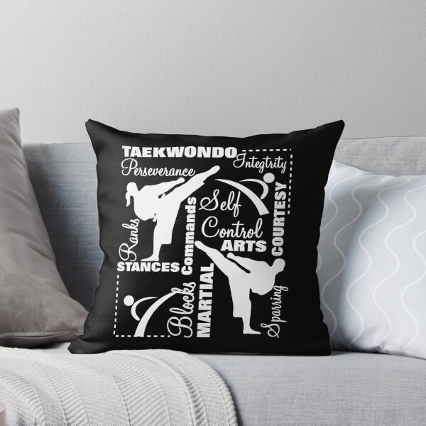 Item preview, Taekwondo Martial Arts Fun Quotes Typography designed and sold by Artification.