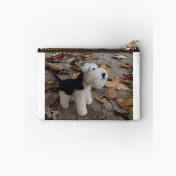 Item preview, Fetch! Needle felted Airedale terrior designed and sold by Jo Cook.