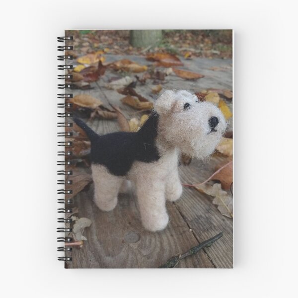 Item preview, Fetch! Needle felted Airedale terrior designed and sold by Jo Cook.