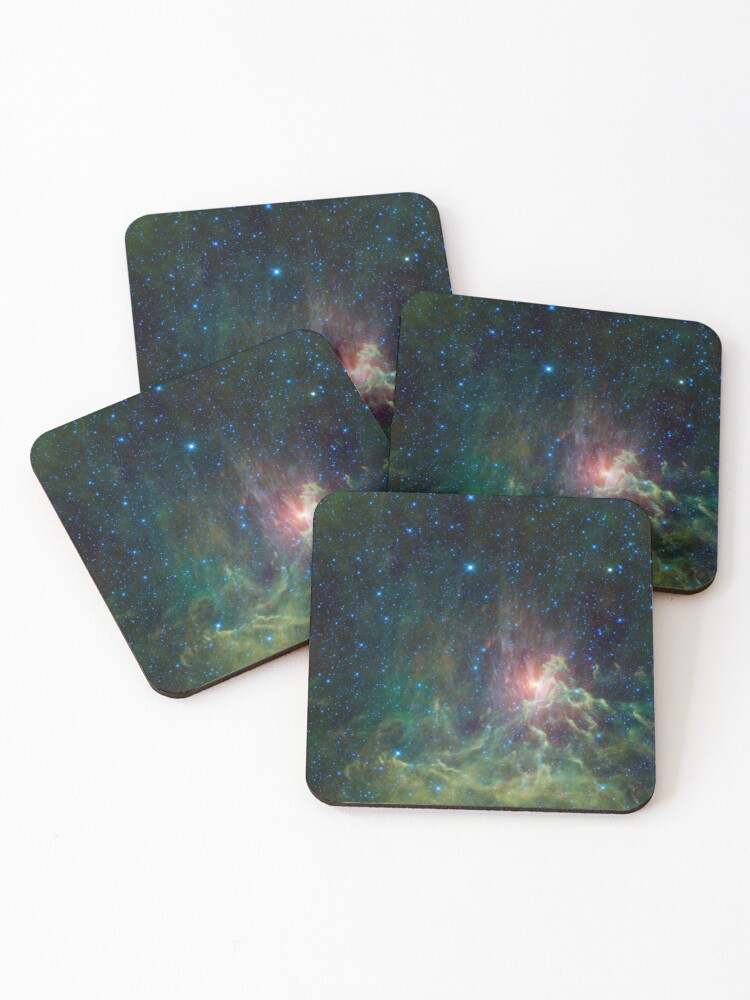 Thumbnail 1 of 5, Coasters (Set of 4), Exploding Stars designed and sold by imphavok.