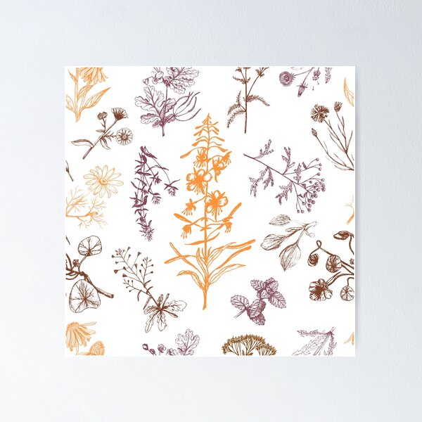 Item preview, Summer herbs tricolor version designed and sold by Julia Faranchuk.