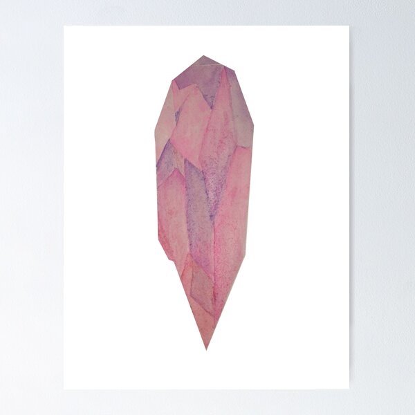 Item preview, The Cystal, watercolour design designed and sold by SassyDragonArt.