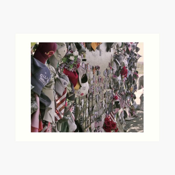 Wall of Memories 9/11 Art Print