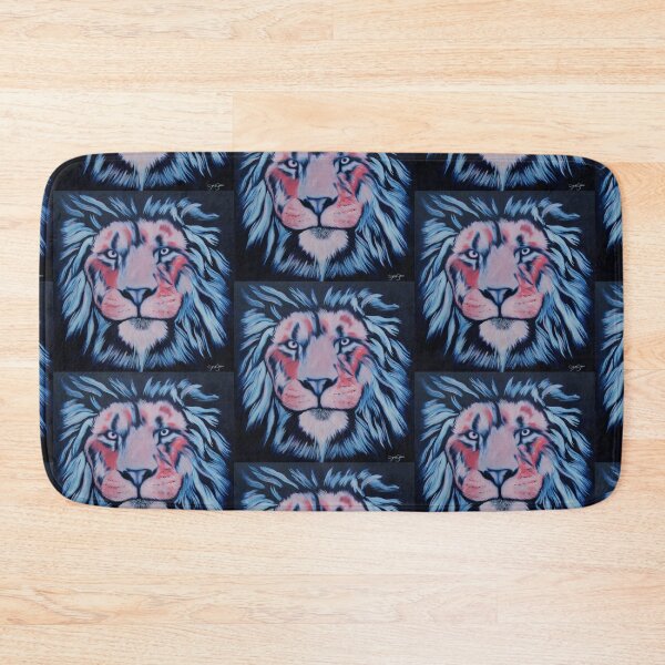 Item preview, Intense Gaze, colourful lion. designed and sold by SteShawPainting.