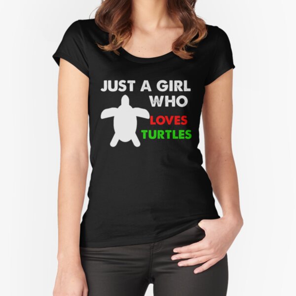 Mademark x Teenage Mutant Ninja Turtles - Just A Turtle-Loving Girl Long Sleeve T-Shirt