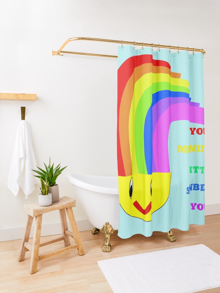 Alternate view of You Magnificent Little Sunbeam You Shower Curtain