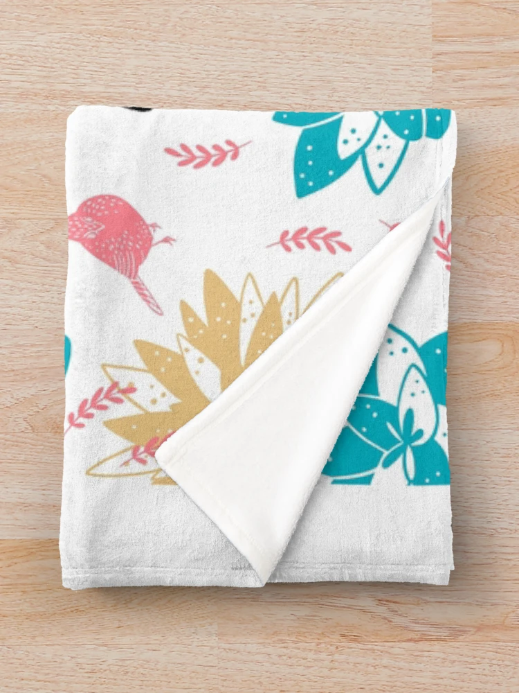 Thumbnail 3 of 6, Throw Blanket, Beautiful Things Lettering designed and sold by GrayCatGraphics.