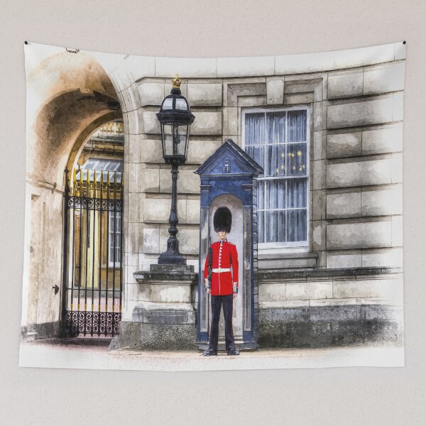 Item preview, Buckingham Palace Queens Guard Art designed and sold by Londonimages.